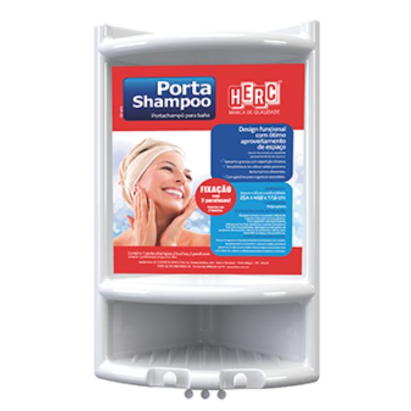 PORTA SHAMPOO BR P/BANHEIRO 4010 