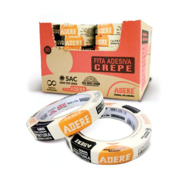 FITA CREPE 18X50 C/16 ADERE 
