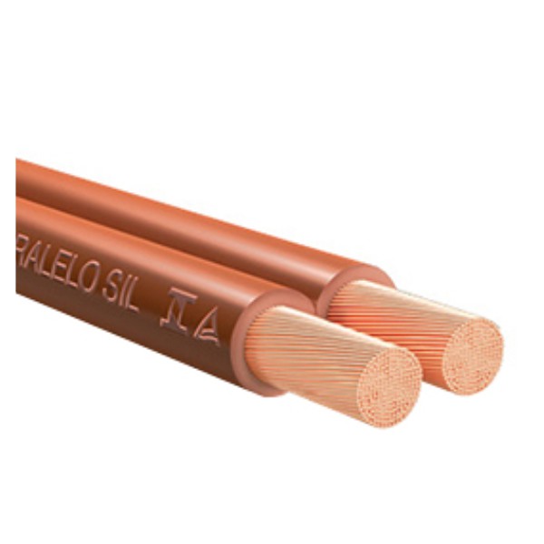FIO PARALELO FLEX SIL 2X1.50 BCO C/100 