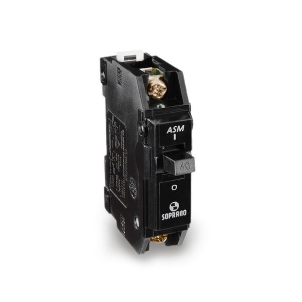 DISJUNTOR ASM1-B0 15A NEMA PRETO SOPRANO