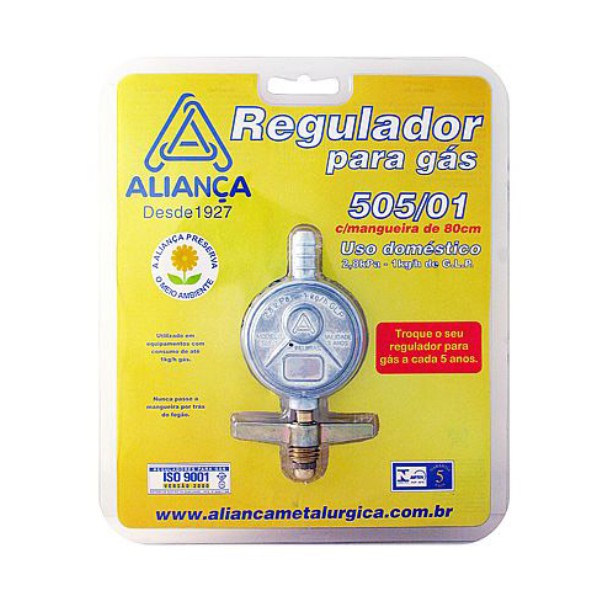 REGULADOR P/ GAS 505/1 BT PEQ. ALIAN C/10