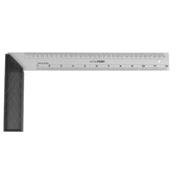 ESQUADRO CABO PLAST 10 MOMFORT C/6