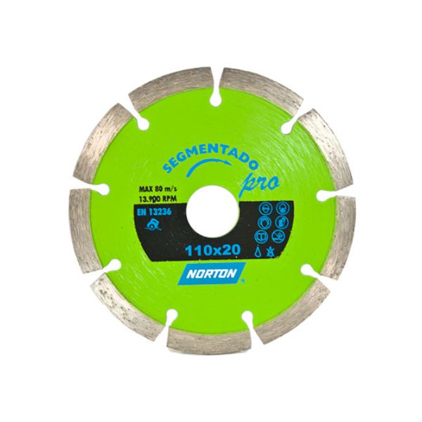 DISCO DIAM.SEGM 110 MM NORTON